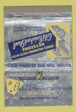 Matchbook Cover - Keystone Drawn Steel Spring City PA 1951 WORN 40 Strike
