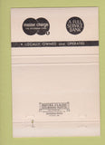 Matchbook Cover - Bank of Durango Colorado 40 Strike