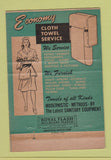 Matchbook Cover - Economy Linen Service Detroit MI 40 Strike