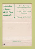 Matchbook Cover - The Dinner Bell Allentown PA 40 Strike