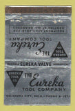 Matchbook Cover - Eureka Tool Company Oklahoma City OK WORN 40 Strike