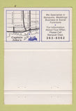 Matchbook Cover - Captain John's Seafood Toronto ON 40 Strike