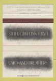 Matchbook Cover - Lalo and Brothers Encino CA 40 Strike