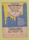 Matchbook Cover - Louis Schlesinger Real Estate Newark NJ WEAR 40 Strike