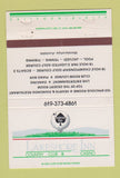Matchbook Cover - Lakeshore Inn Country Club Casino California City 40 Strike