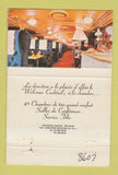 Matchbook Cover - Hotel Terminus Luxembourg 40 Strike