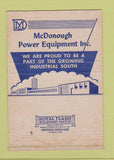 Matchbook Cover - McDonough Power Equipment GA 40 Strike