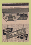 Matchbook Cover - Schuler's Restaurant Marshall Grand Haven MI WEAR 40 Strike