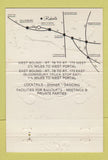 Matchbook Cover - Le Club West Portal NJ Roberts Country Manor 40 Strike