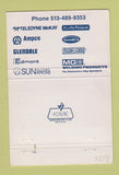 Matchbook Cover - Miller Equipment Company Cincinnati OH 1983 40 Strike
