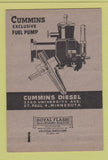 Matchbook Cover - Cummins Diesel Sales Hibbing St Paul MN 40 Strike