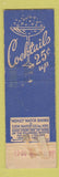 Matchbook Cover - Midland Cocktail Lounge Chicago IL WEAR Midget