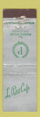 Matchbook Cover - Le Petit Cafe Palmer House Hotel Chicago IL Midget WEAR