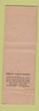 Matchbook Cover - Tally Ho Restaurant Chinese  Midget