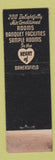Matchbook Cover - Hotel El Tejon Bakersfield CA Midget WEAR