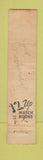 Matchbook Cover - Richardson's Cleaners Logansport IN WEAR 12 Strike