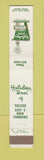 Matchbook Cover - Holiday Inn Toledo OH 10 Strike
