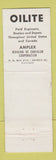 Matchbook Cover - Oilite Products Chrysler Detroit MI WEAR