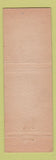 Matchbook Cover - International Service Trucking Freight WEAR