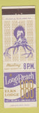 Matchbook Cover - Elks Lodge Long Beach CA