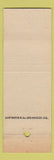 Matchbook Cover - Elks Lodge Los Angeles CA