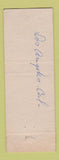 Matchbook Cover - Bryan's Pit BBQ Los Angeles CA WEAR