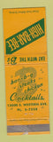 Matchbook Cover - High Bar Bee Los Angeles CA WORN