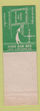 Matchbook Cover - High Bar Bee Los Angeles CA WORN
