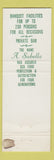 Matchbook Cover - A Sabella's Fish Grotto San Francisco CA
