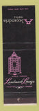 Matchbook Cover - Alexandria Hotel Los Angeles CA