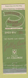 Matchbook Cover - Town House Motor Hotel Tuscaloosa AL WEAR