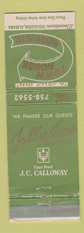 Matchbook Cover - Town House Motor Hotel Tuscaloosa AL WEAR