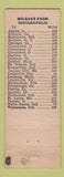Matchbook Cover - Randall's Cafe Plainfield IN