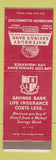 Matchbook Cover - Waterbury Savings Bank CT
