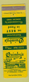 Matchbook Cover - Quimby's Restaurant St Petersburg FL