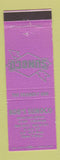 Matchbook Cover - Bob's Sunoco oil gas