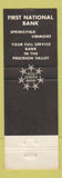 Matchbook Cover - Highlands Motel Restaurant Bellows Falls VT