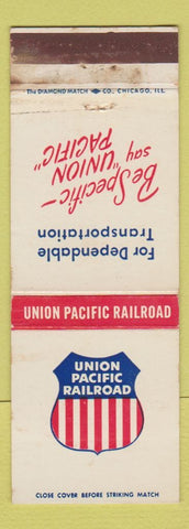 Matchbook Cover - Union Pacific Railroad WEAR