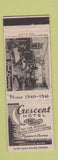 Matchbook Cover - Crescent Hotel Waterville ME WEAR