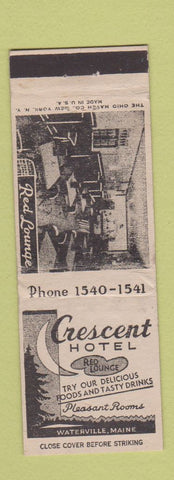 Matchbook Cover - Crescent Hotel Waterville ME WEAR