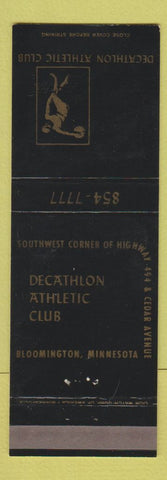 Matchbook Cover - Decathlon Athletic Club Bloomington MN