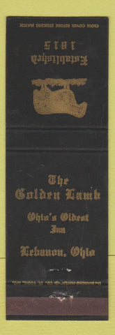 Matchbook Cover - The Golden Lamb Lebanon OH WEAR