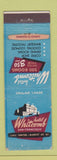 Matchbook Cover - Hotel Whitcomb San Francisco CA WEAR