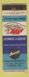 Matchbook Cover - Barrett Insulating Roofing Waterloo IA WORN