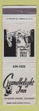 Matchbook Cover - Candlelight Inn Colorado Springs