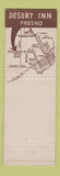 Matchbook Cover - Desert Inn Fresno CA