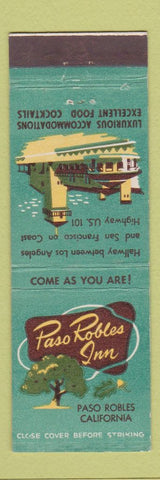 Matchbook Cover - Paso Robles Inn CA