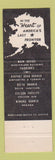 Matchbook Cover - Alaska National Bank Fairbanks AK