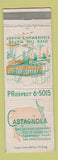 Matchbook Cover - Castagnola Seafood Restaurant San Francisco CA WEAR