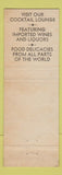 Matchbook Cover - Gotham Hollywood CA WEAR